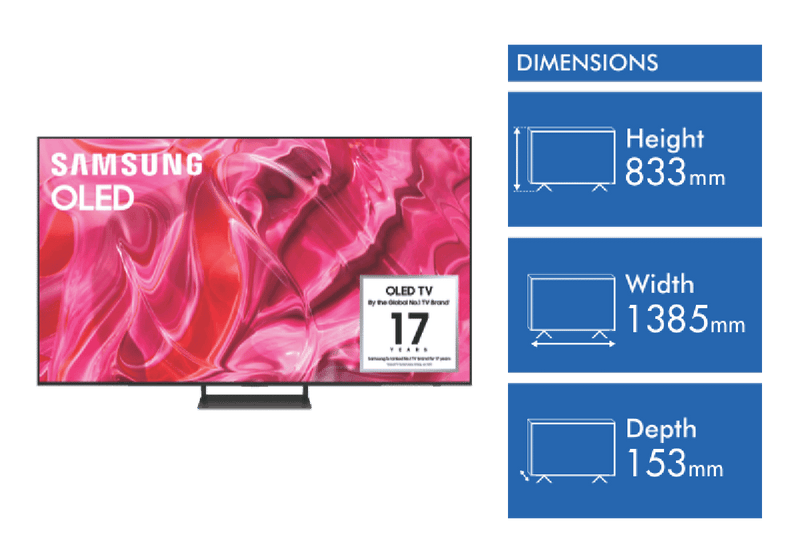 Samsung 55" S90C 4K OLED Smart TV 23