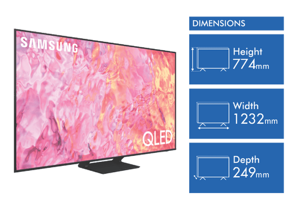 Samsung 55" Q60C 4K QLED Smart TV 23