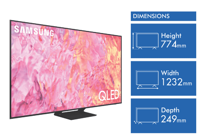 Samsung 55" Q60C 4K QLED Smart TV 23