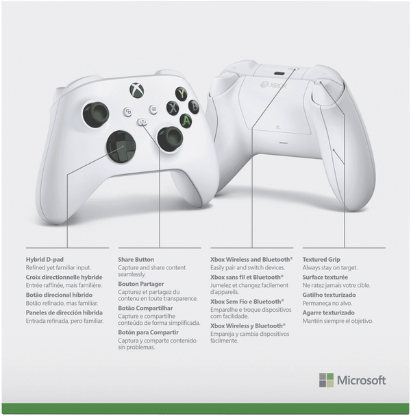 Xbox Wireless Controller (Robot White)