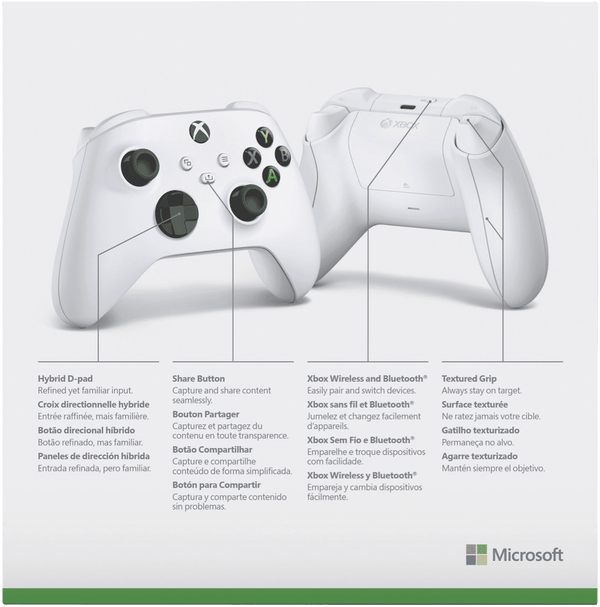 Xbox Wireless Controller (Robot White)