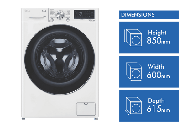 LG 12-8kg Combo Washer Dryer