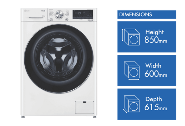 LG 12-8kg Combo Washer Dryer