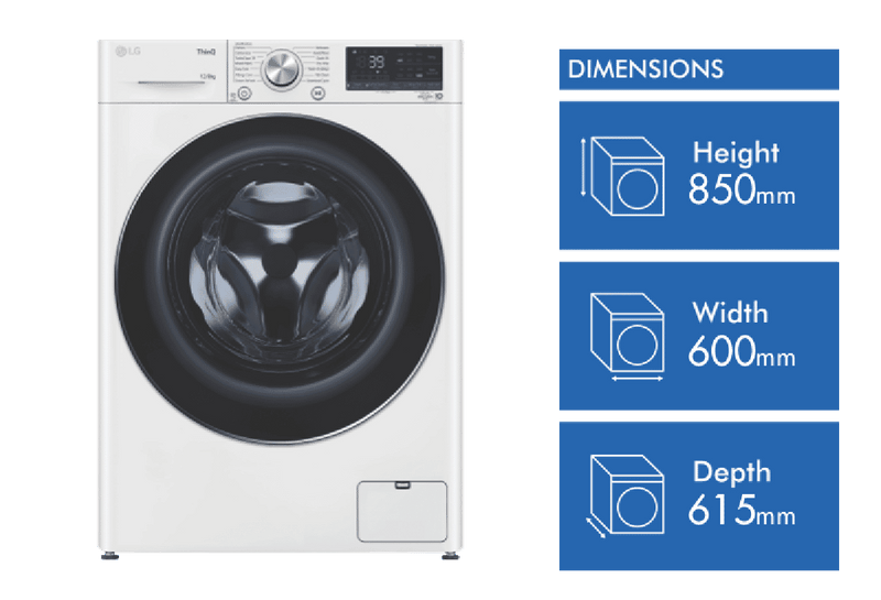 LG 12-8kg Combo Washer Dryer