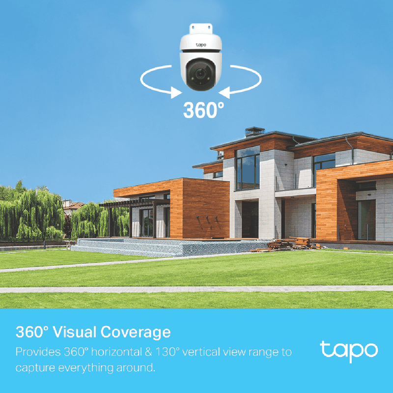 TP-LINK Outdoor HD Pan/Tilt Security Wi-Fi Camera