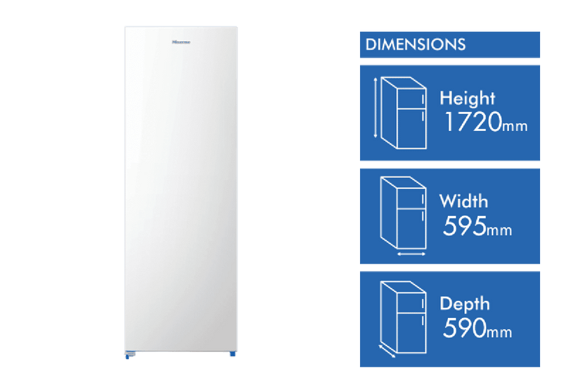 Hisense 240L Vertical Hybrid Freezer