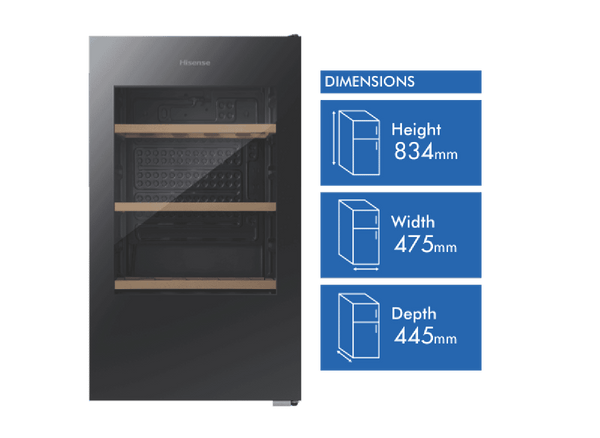 Hisense 30 Bottle Wine Cellar