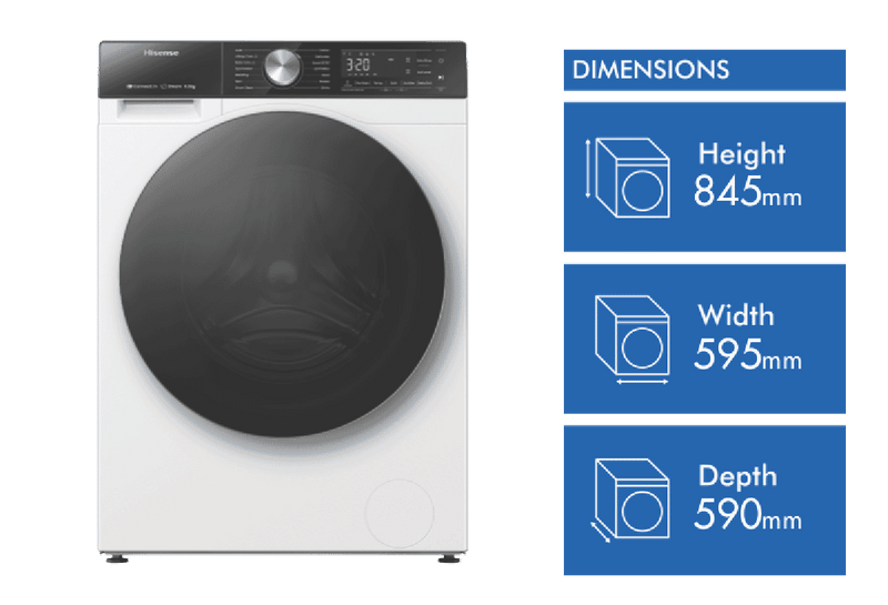 Hisense 8.5kg Front Load Washer
