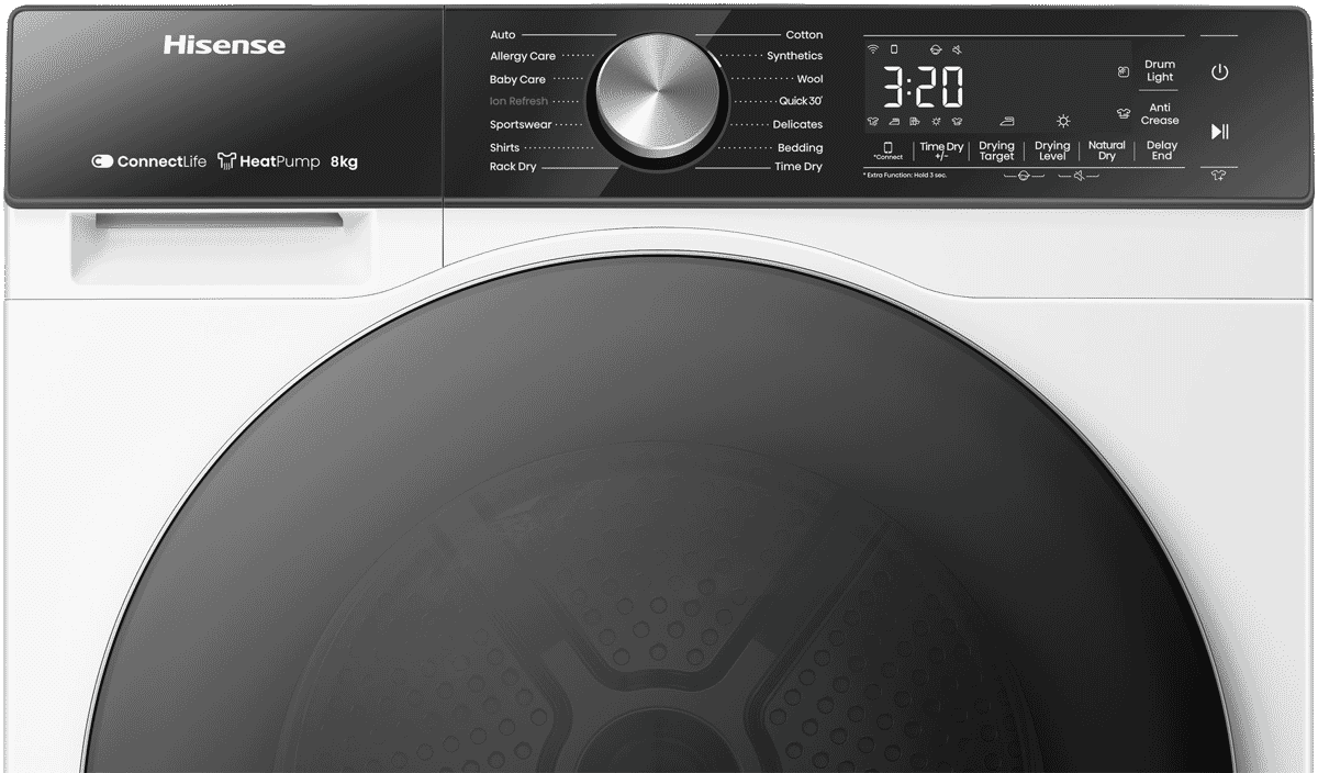 Hisense 8kg Heat Pump Dryer - Layaway AU