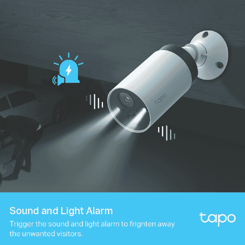 TP-LINK 2k Smart Wire-Free Security Camera w/Hub