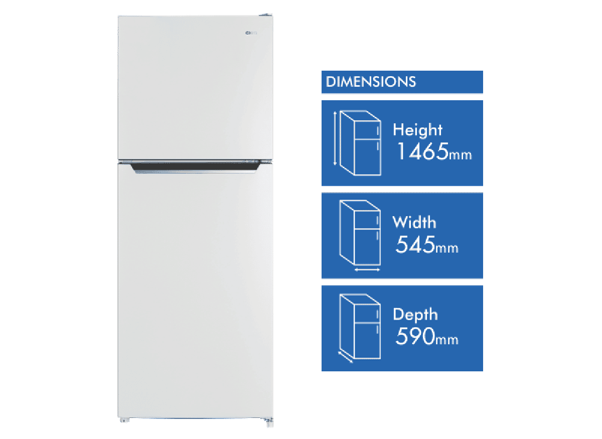 CHiQ 202L Top Mount Refrigerator - Layaway AU