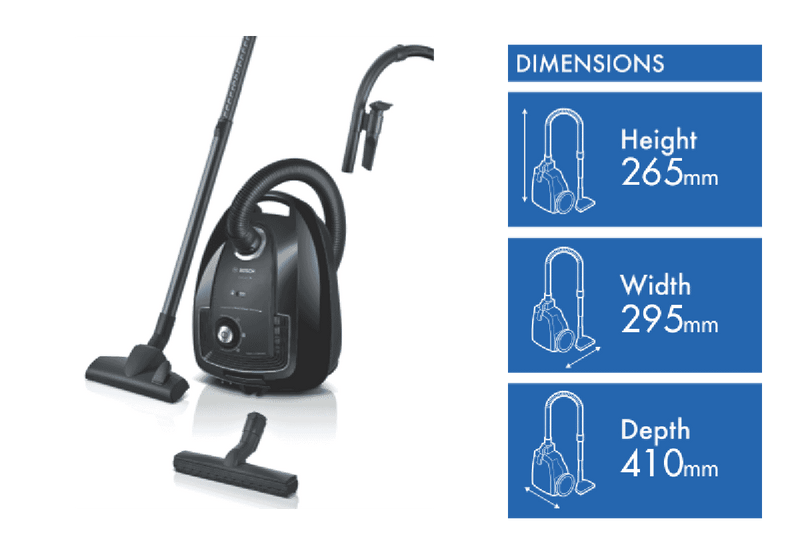 Bosch Series 4 Bagged Vacuum Cleaner