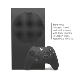 Xbox Series S 1TB Console Carbon Black