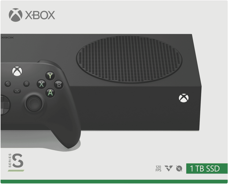 Xbox Series S 1TB Console Carbon Black