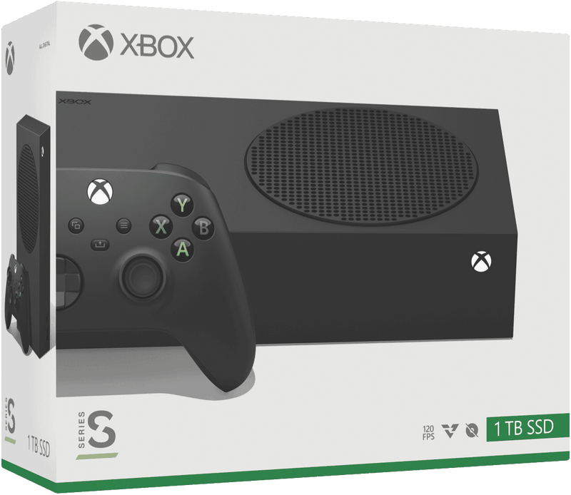 Xbox Series S 1TB Console Carbon Black