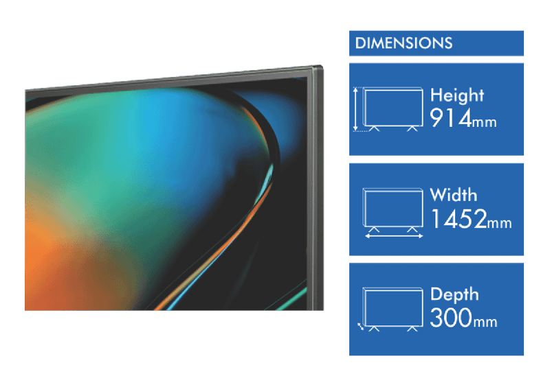 Hisense 65" U8KAU 4K ULED Mini-LED Pro QLED Smart TV 23