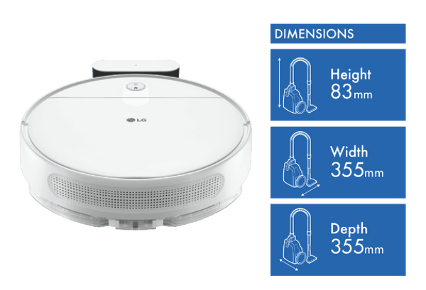 LG CordZero R3-PRIME Robot Vacuum