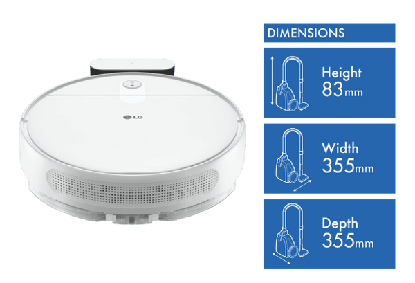 LG CordZero R3-PRIME Robot Vacuum