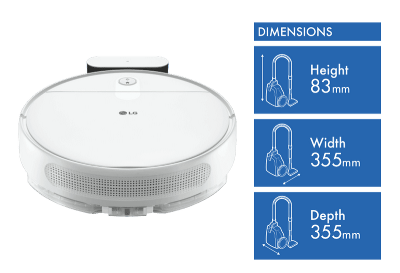 LG CordZero R3-PRIME Robot Vacuum