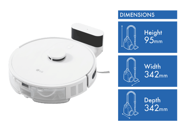 LG CordZero R5-PRO Robot Vacuum