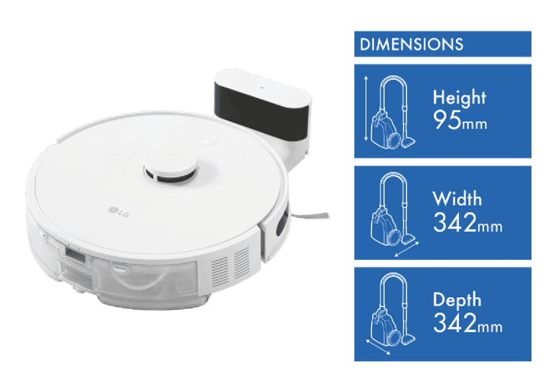 LG CordZero R5-PRO Robot Vacuum
