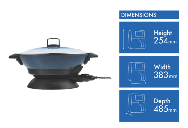 Sunbeam Professional 7.5 Litre Diamond Force Wok