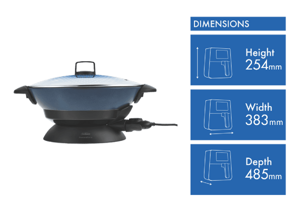 Sunbeam Professional 7.5 Litre Diamond Force Wok