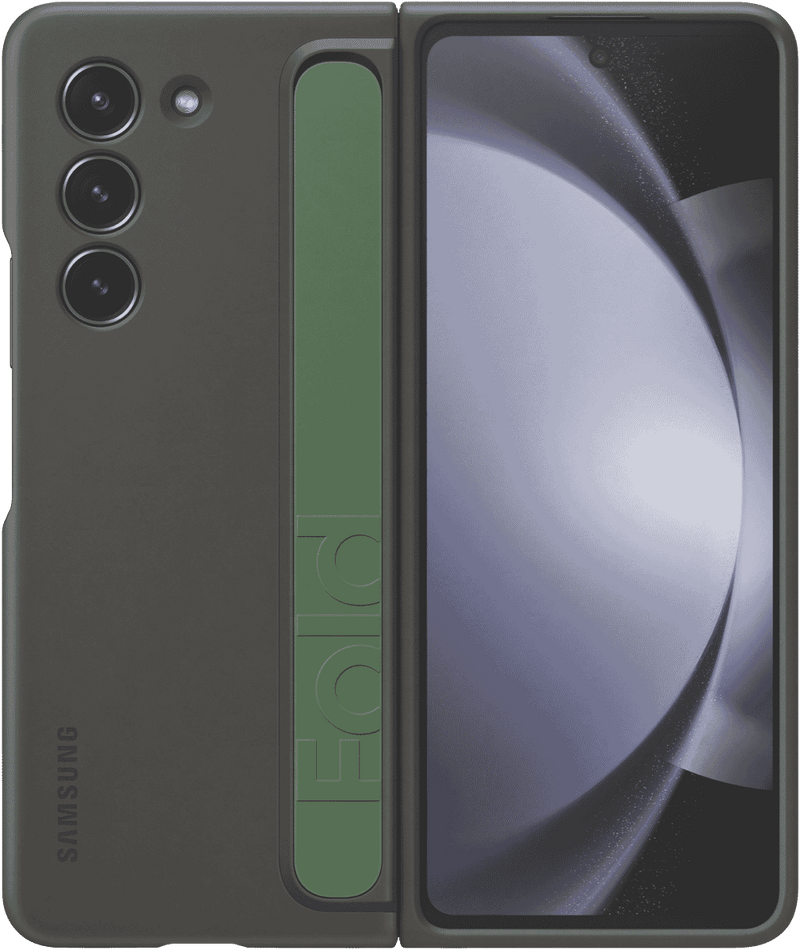Samsung Galaxy Fold5 Standing Case w Strap Graphite