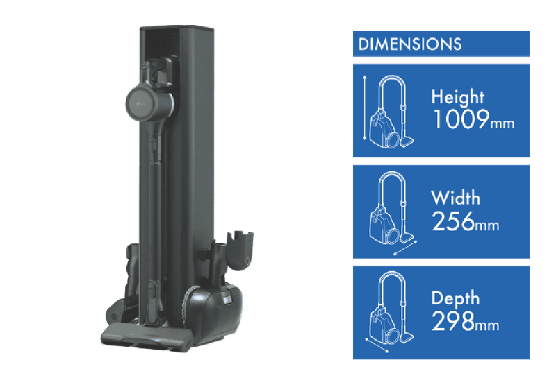 LG A9 Kompressor Auto Emptying Handstick Vacuum