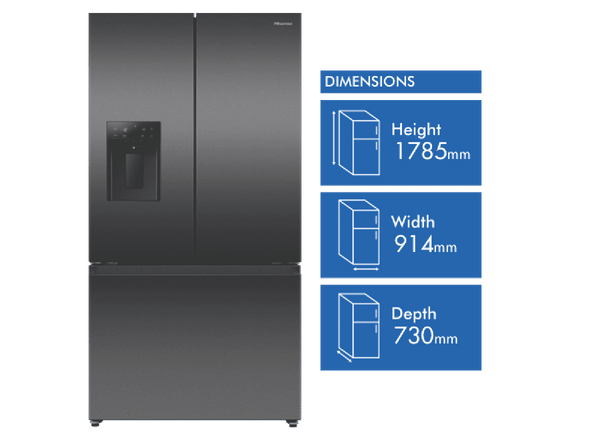 Hisense 634L French Door Refrigerator