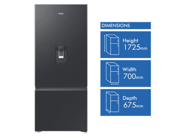 Haier 431L Bottom Mount Refrigerator