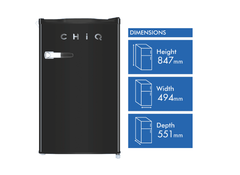 CHiQ 125L Bar Fridge