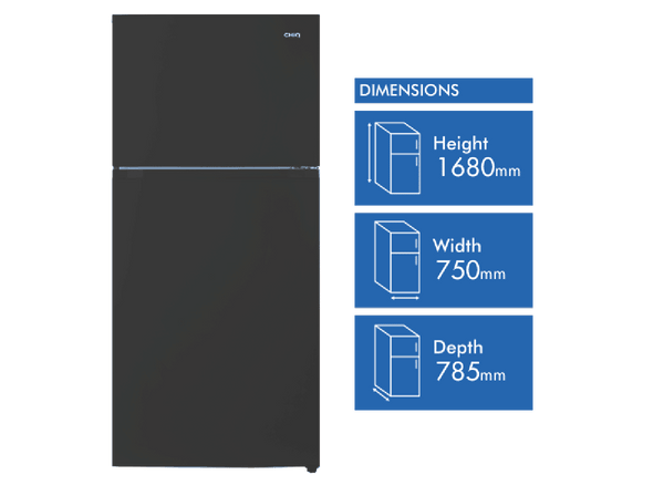 CHiQ 515L Top Mount Refrigerator