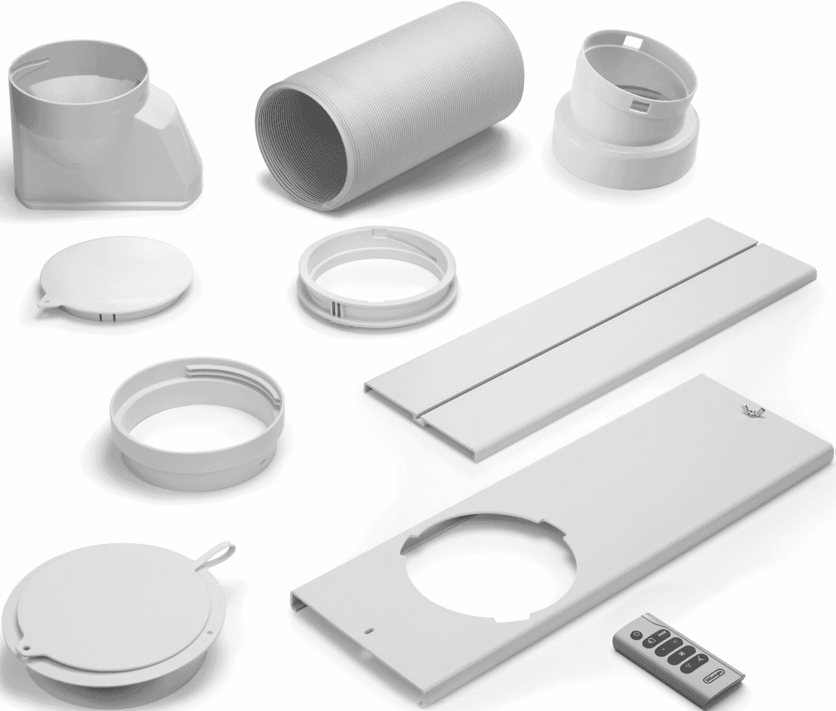 De'Longhi Pinguino Care4Me PACEL112CSTWIFI, Portable Air Conditioner 2.9 Kw, MyEcoRealFeel Technology, Natural Gas R290, Energy Class A+, Dehumidification 41L/24H, App and Voice Control, White - Layaway AU