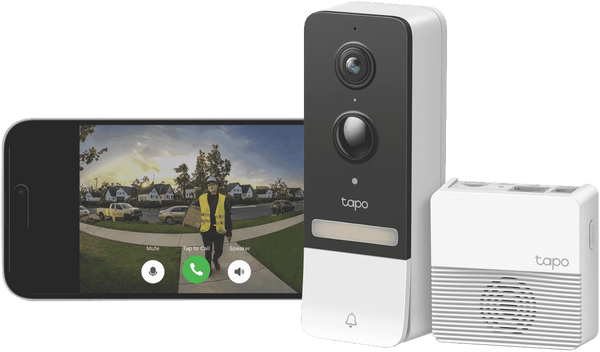 TP-LINK 2K Smart Wireless Video Doorbell w/Hub