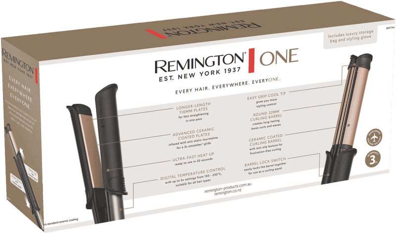Remington One Straight And Curl Styler