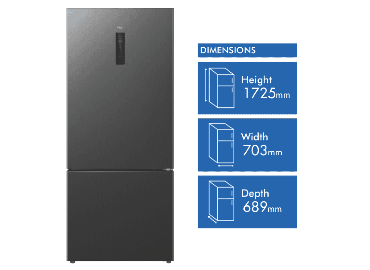 TCL 416L Bottom Mount Refrigerator - Layaway AU