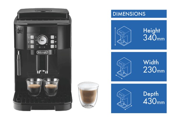 DeLonghi Magnifica Fully Automatic Coffee Machine Black