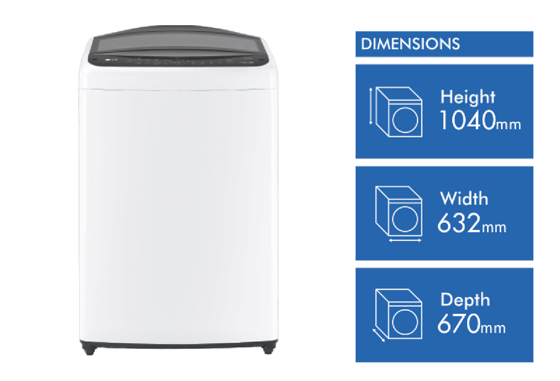 LG 10kg Top Load Washer