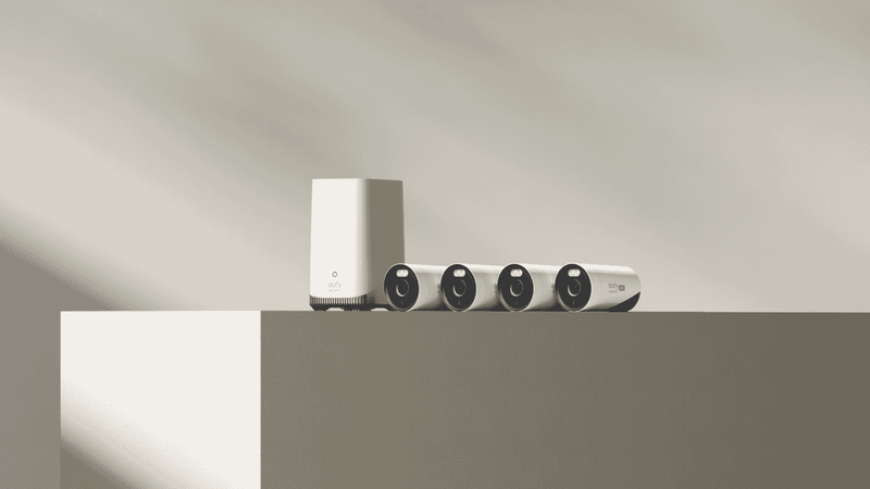 eufy E330 24/7 Security System Hub3 (4-Pack)