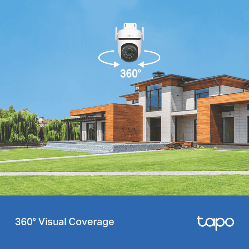 TP-LINK Tapo 2K Outdoor Pan/Tilt Security Wi-Fi Camera