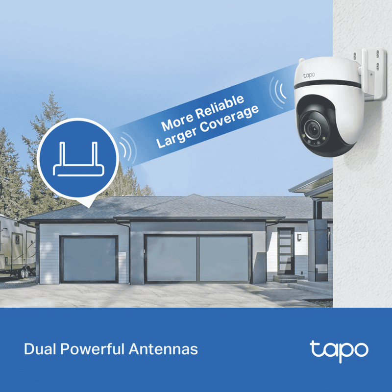 TP-LINK Tapo 2K Outdoor Pan/Tilt Security Wi-Fi Camera