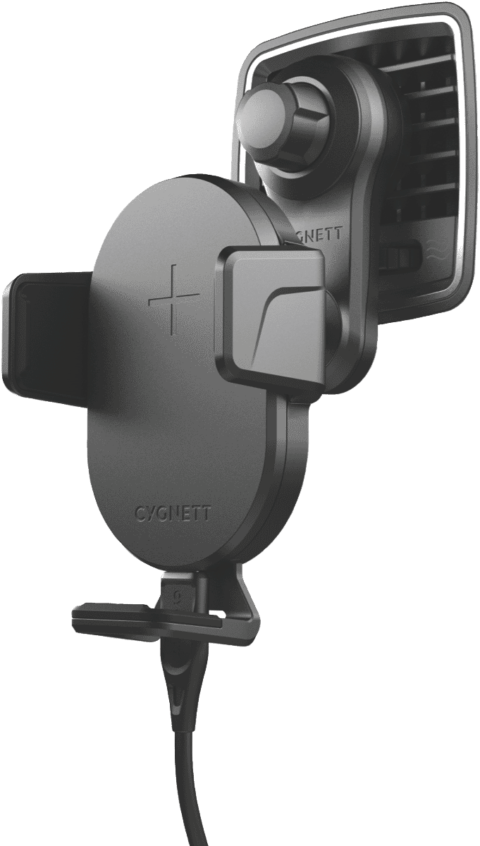Cygnett EasyMount Wireless Car Charger & Holder - Vent