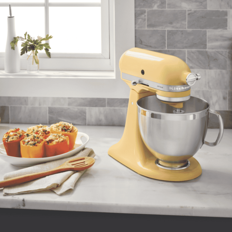 KitchenAid Artisan Tilt Head Stand Mixer Majestic Yellow