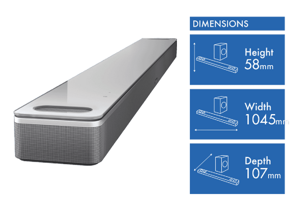 Bose Smart Ultra Soundbar - White