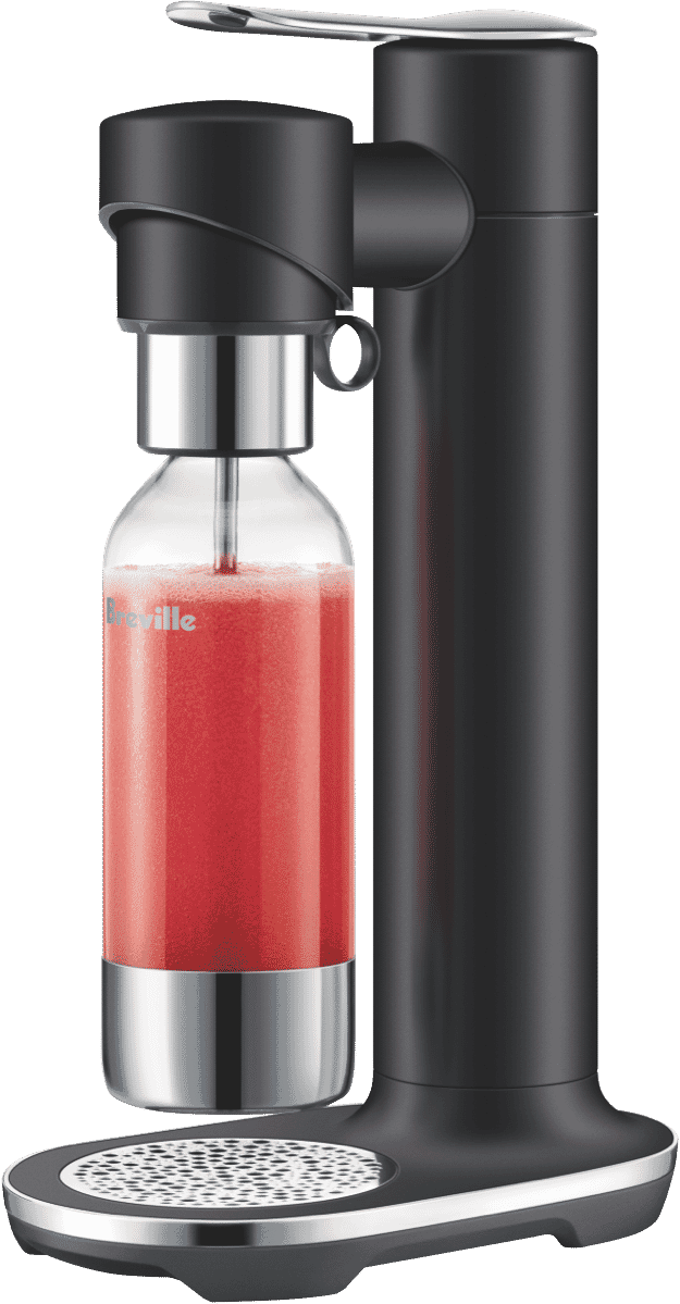Breville The InFizz Fusion Sparkler Black Truffle