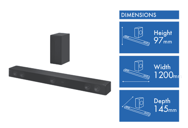 LG 5.1Ch 800W Soundbar