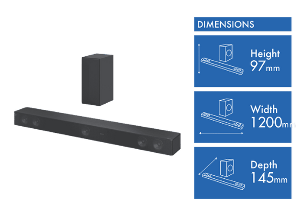 LG 5.1Ch 800W Soundbar