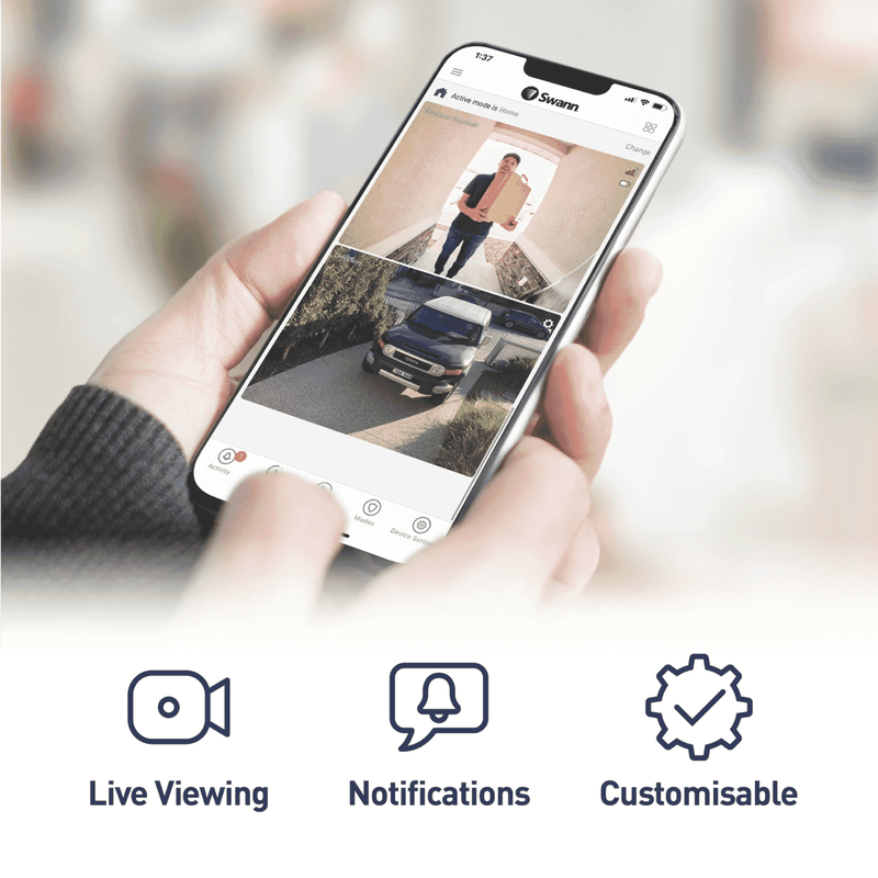 Swann 2K Indoor Powered WiFi Camera