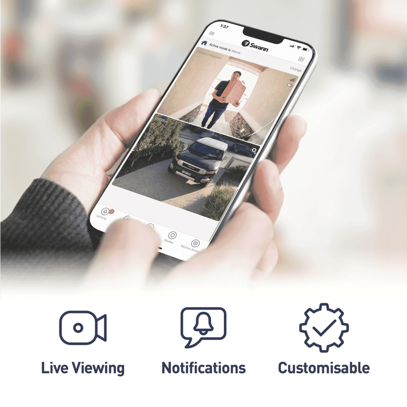 Swann 2K Outdoor Powered WiFi Camera